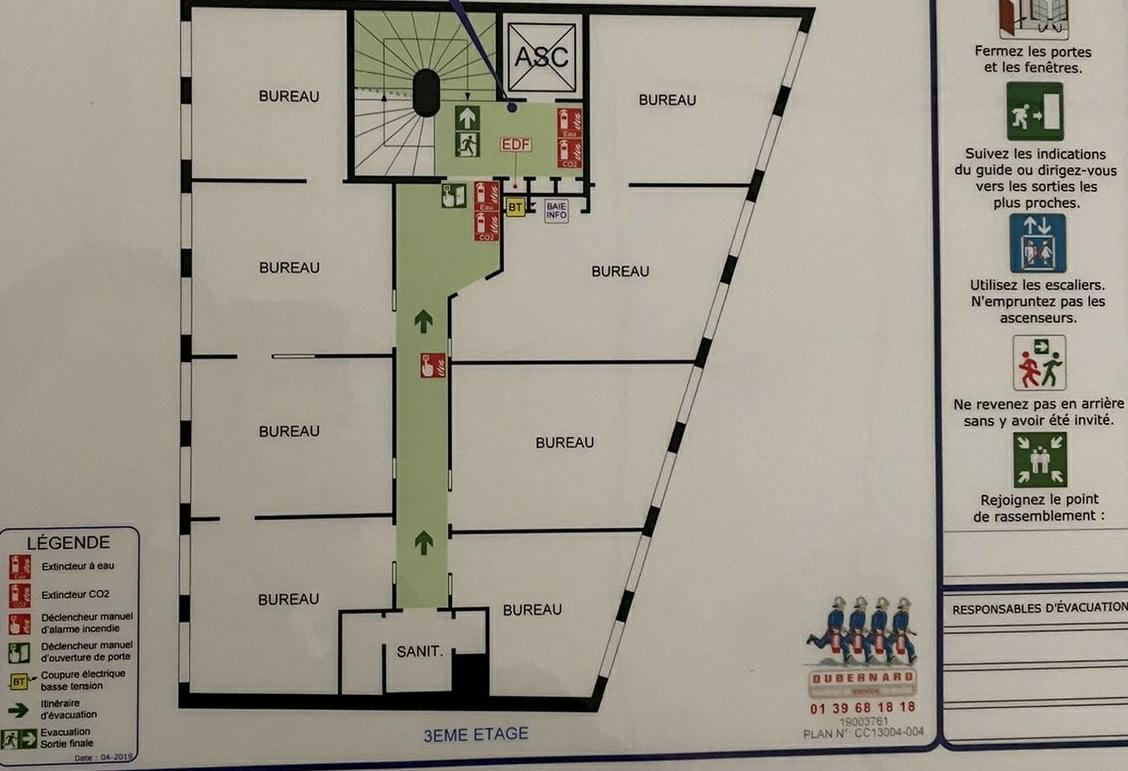 Bureau Nanterre 901m² Location bureau Nanterre Hauts-de-Seine OLBUR2203332 14
